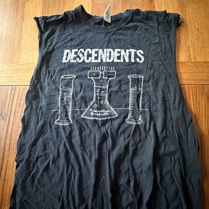 Descendents - Hypercaffium Spazinate World Tour - Black Graphic Sleeveless Tee